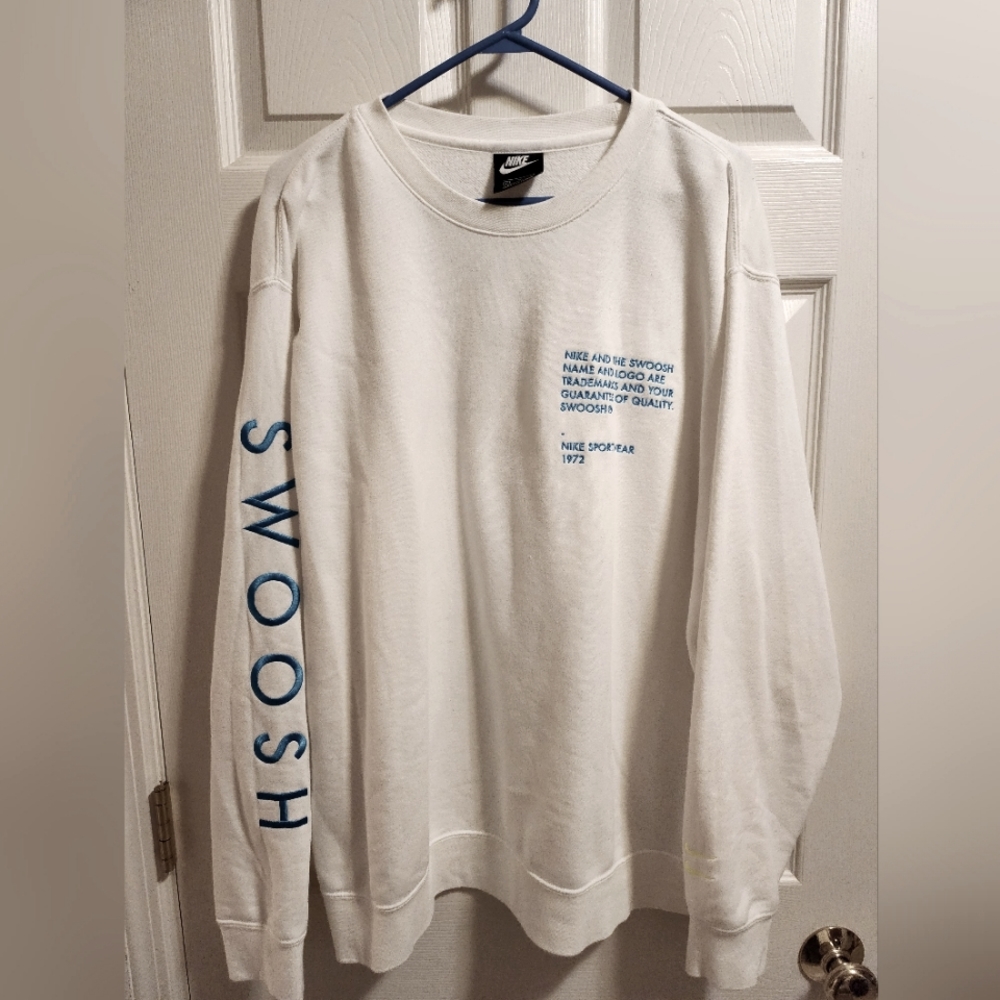 Nike double Swoosh sweatshirt